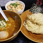 塩そば専門店 桑ばら - カレー味噌つけ＋桑本丼