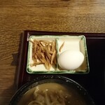 そばしゃぶ 総本家 浪花そば - 秋ごぼうと玉子