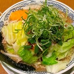 丸源ラーメン - 野菜肉そば　肉ダブル