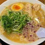 丸源ラーメン - 鶏白湯炙り鶏そば