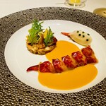 ロオジエ - オマール海老も付け合わせも絶品