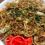 はとやお好み焼店 - ジャンボ焼きそば アップ