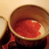 鮨 千陽 - 茶碗蒸しいくら乗せ