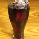 にしきや - ロックワイン（赤 350円）