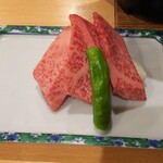 不老ふ死温泉 - 深浦黒毛和牛のステーキ