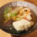 不老ふ死温泉 - 海鮮鍋