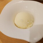 不老ふ死温泉 - リンゴシャーベット