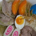 林屋食堂 - 五目ワンタン麺￥600