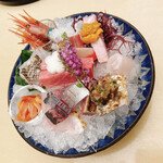 やま中・本店　鮨と日本料理　 - 5500円のお刺身盛り合わせ1人前