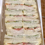 ラビアンローズ - サンドウィッチ800円