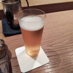 虎白 - ふとした流れからビールを振る舞っていただきました_(..)_   石かわグループで特注しているビールです。