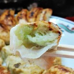 新ちゃん - ぎょうざ　断面