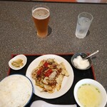 彩菜・中華ダイニング - 回鍋肉ランチご飯大盛り