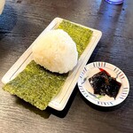 釜揚うどん店あおやま - 白おにぎり