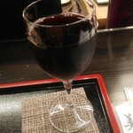 Osake Toryouri Kondou - グラスワイン赤一杯目