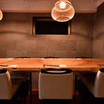 蕎麦割烹 一心 - 内観_テーブル６名掛