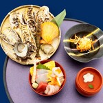 牡蠣小屋 住吉丸 - 料理写真:ミニ海鮮丼セット