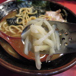 家系総本山 ラーメン 吉村家 - 刻み生姜が旨い(*^^)v