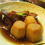 天麩羅 たけなわ - 烏賊と里芋煮　５５０円