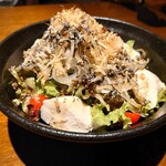 Tori Aezu - 丹後鶏と塩昆布のサラダ