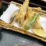 ふじや - 稚鮎の天ぷら3尾！！