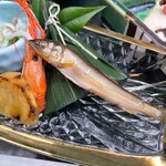 ふじや - この鮎もほろ苦くてうまっ！