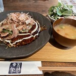 Sousaku Okonomiyaki Fugaku - モダン焼きセット