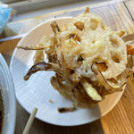 武蔵野うどん 五六 - かき揚げ