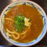 丸亀製麺 - カレーうどん並のアップ