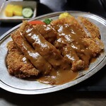 十三 大富士 - とんかつ(A)定食(1,300円)