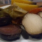 ワイン食堂 イナセヤ キッチン - 花里農園 野菜のコンフィ