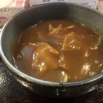 島田屋 - 豚カレーうどん（803円）