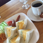 ボン珈琲店 - 何気にソーセージ嬉しい