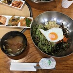 吉祥 - ビビンバ定食（900円）