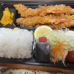 とんかつ福助 - 小海老フライ定食