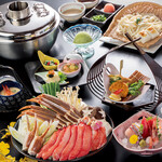 crab shabu set