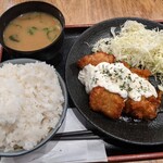 串かつ でんがな - チキン南蛮定食