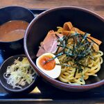 土蔵・笑門 - ハーフつけ麺