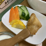 よこすか 猿麺 - お漬物