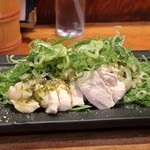 やきとり 正や - 蒸し鶏