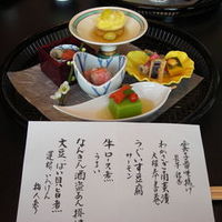 人形町今半 名古屋ミッドランドスクエア店 - 残債の盛り合わせ。