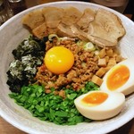 麺や マルショウ - 台湾カレーまぜそば(2012/11)