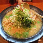 麺屋 花蔵 - 鶏ごぼうラーメン　（味噌）