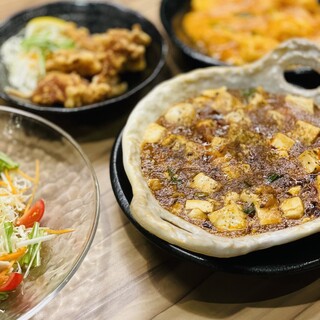 We are proud of our store! Popular "Mabo tofu" where you can enjoy the meaty texture♪