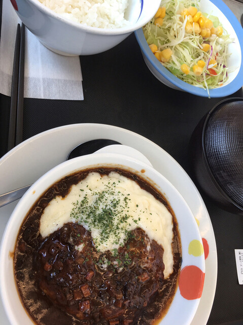 ハンバーグめっちゃ美味い By Omc 松屋 大森店 大森 牛丼 食べログ