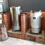 ぶん - 売店の炭焼き釜