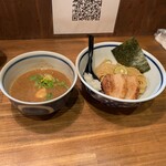 Menya Shiritori - 味玉入りつけ麺 (並) 1000円
