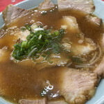 大陸 - 味噌チャーシュー麺（アップ）