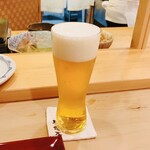 Sushi Tsukamoto - 生ビール