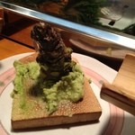 弘寿司 - 山葵。足りなくなったら自分ですります。